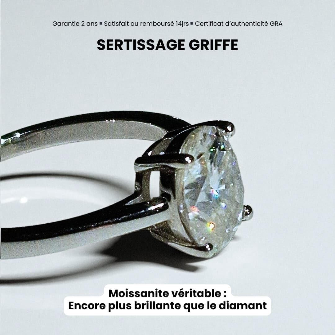 Bague ovale : DESTINÉE