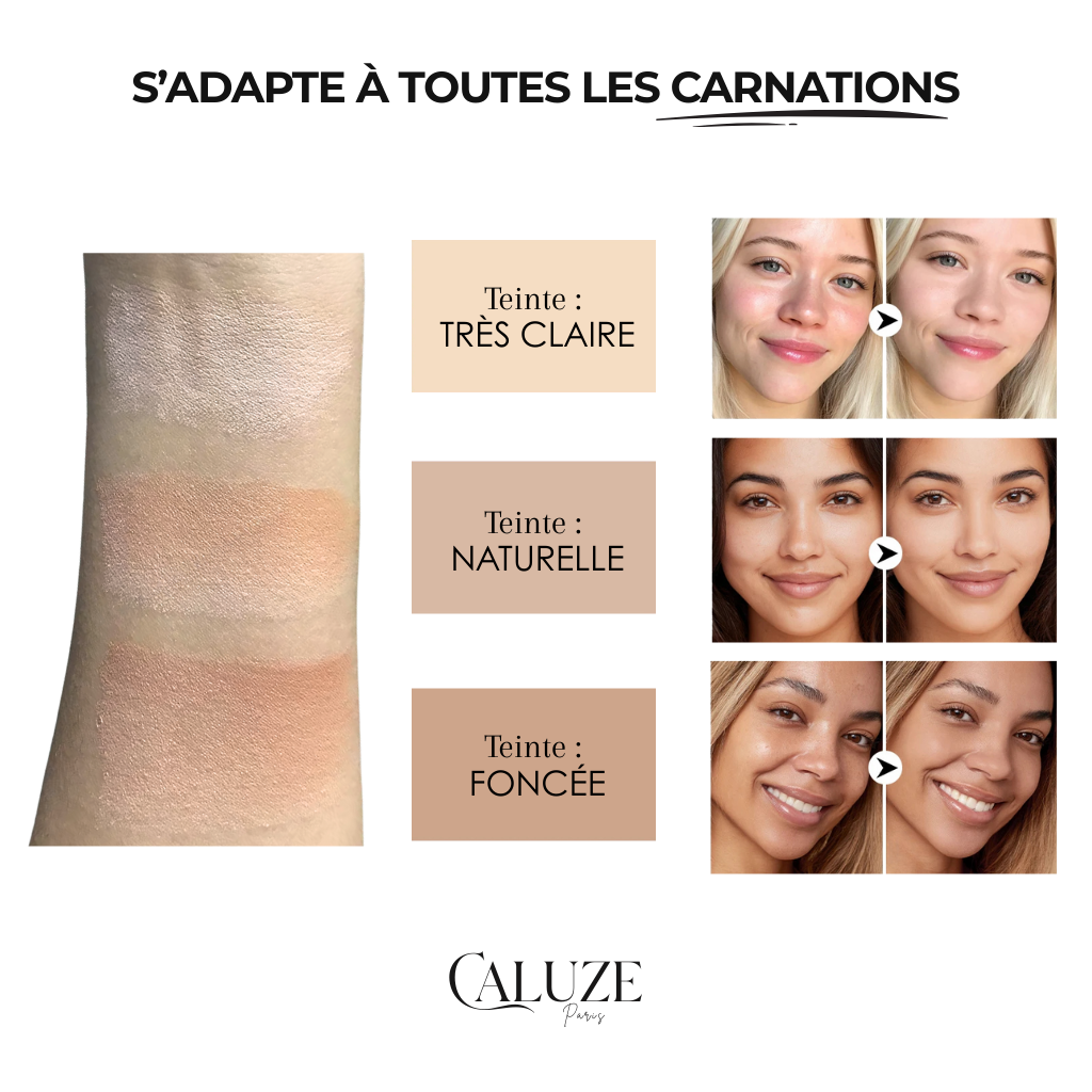 Le fond de teint blanc qui s’adapte à votre carnation