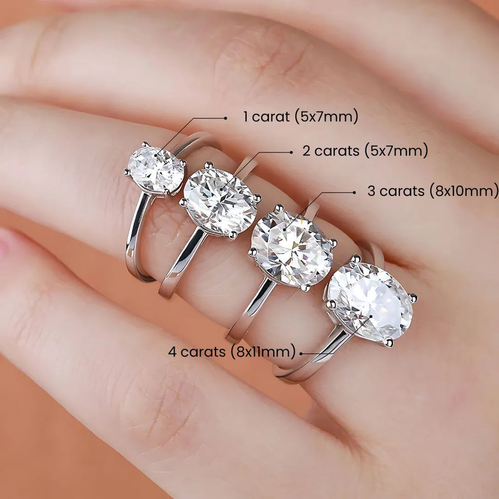 Bague ovale : DESTINÉE