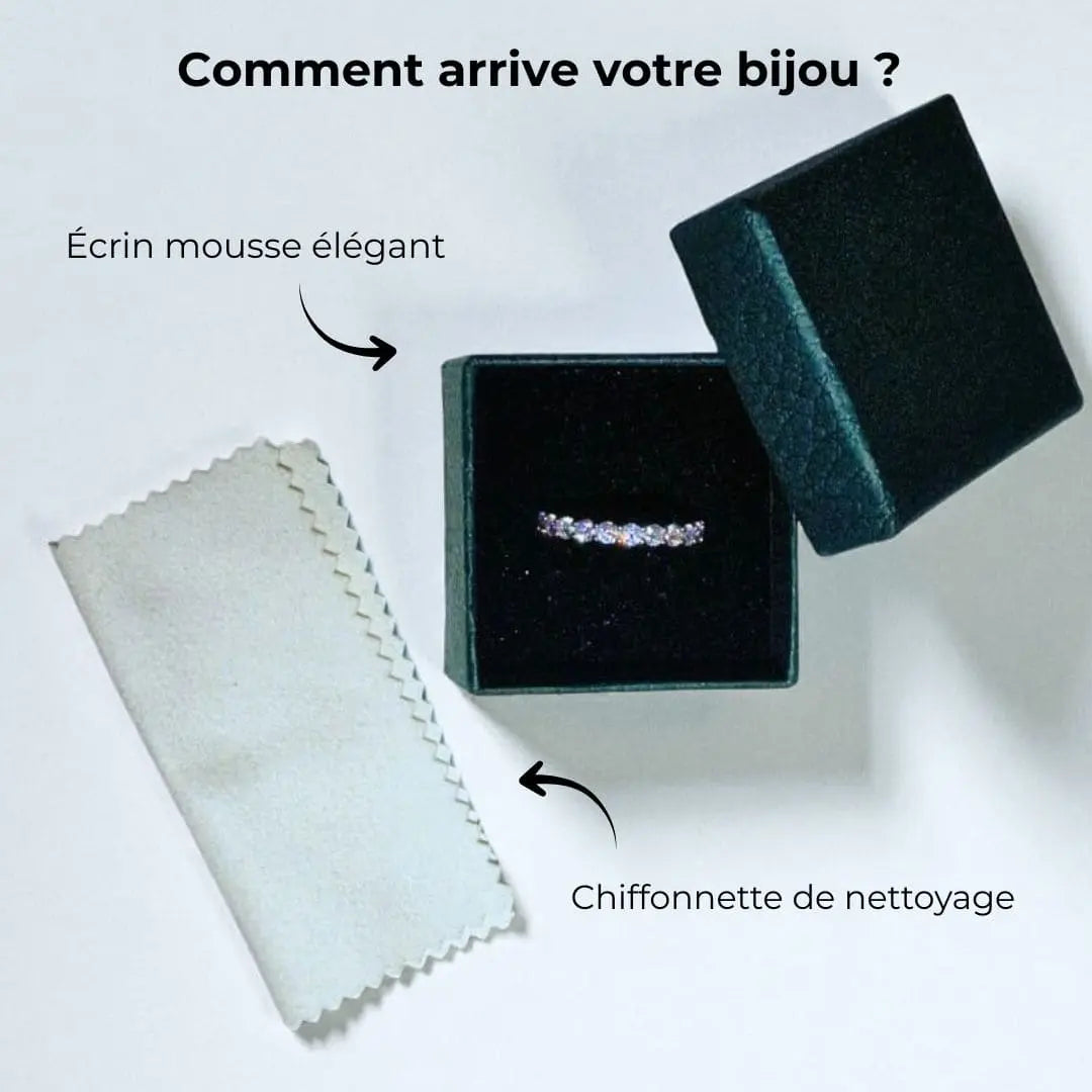 Bague ovale : DESTINÉE